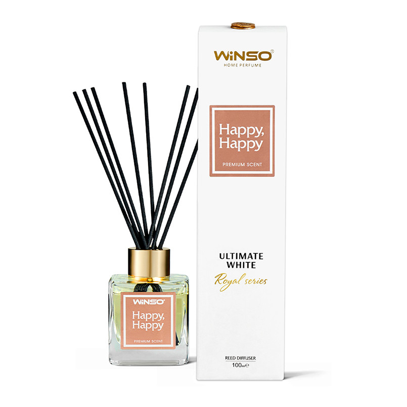 Аромадифузор с палочками Winso Ultimate White - Happy, Happy 100мл Львов - изображение 1