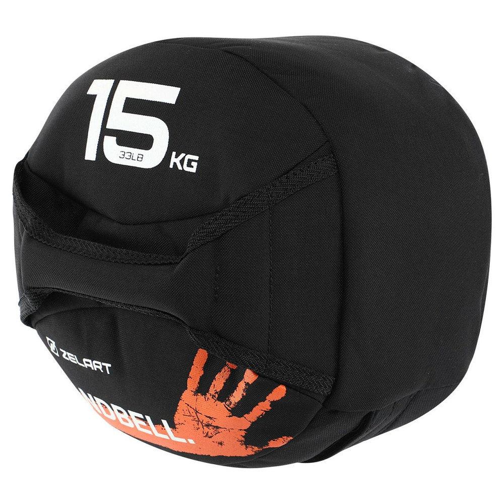 Мяч волбол 15 кг для кроссфита и фитнеса Zelart-7823-15-1 Киев - изображение 6