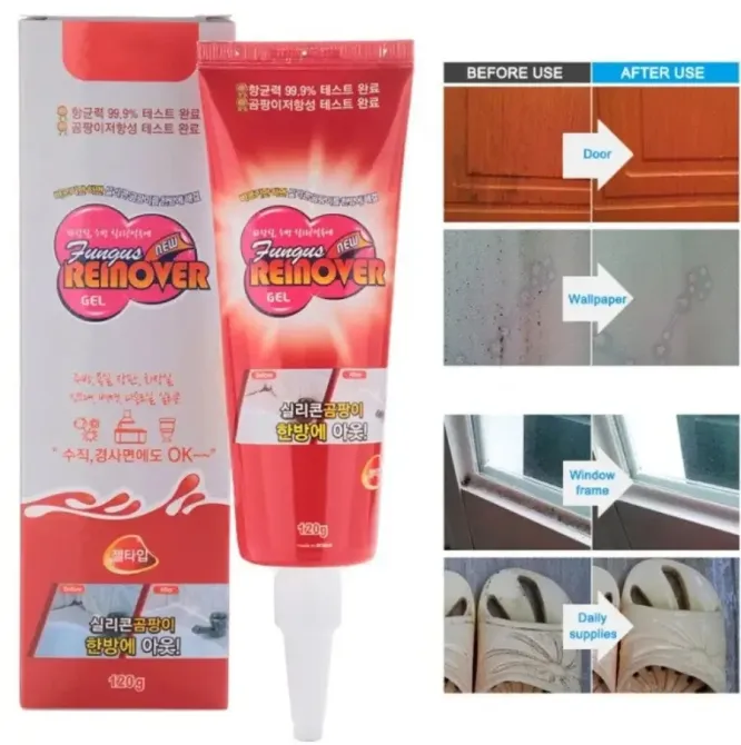 Засіб для видалення цвілі Mold remover gel туба 120г, гелева формула  Миттєва дія  5332 Одеса - фото 1