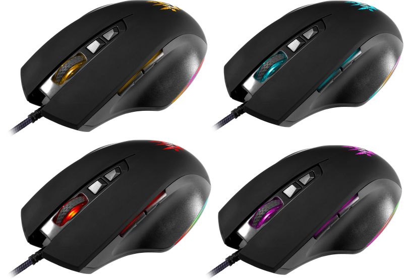 Миша Defender Wolverine GM-700L RGB, 7 кнопок, 12800 dpi (52700) (6823853) Київ - фото 8