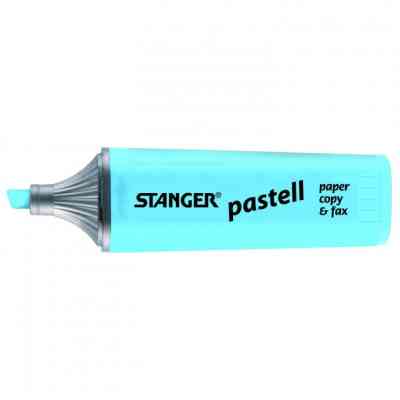 Маркер Stanger текстовий, 1-5мм, пастель, бірюзовий 10 шт (MARKER-TXT-STPASTT10) Вінниця