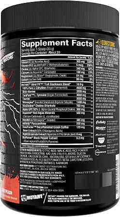 Предтренировочный комплекс Mutant Mind FK 460 г, Sour Peach Луцк