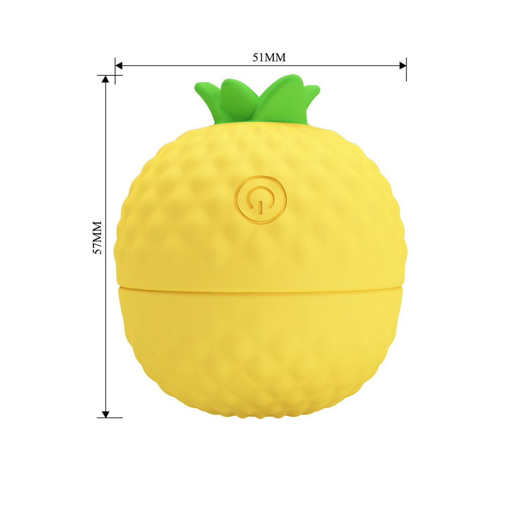 Клиторальный пульсатор PRETTY LOVE Pineapple Secret желтый, 5,7 х 5,1 см Sex Aura Киев - изображение 9