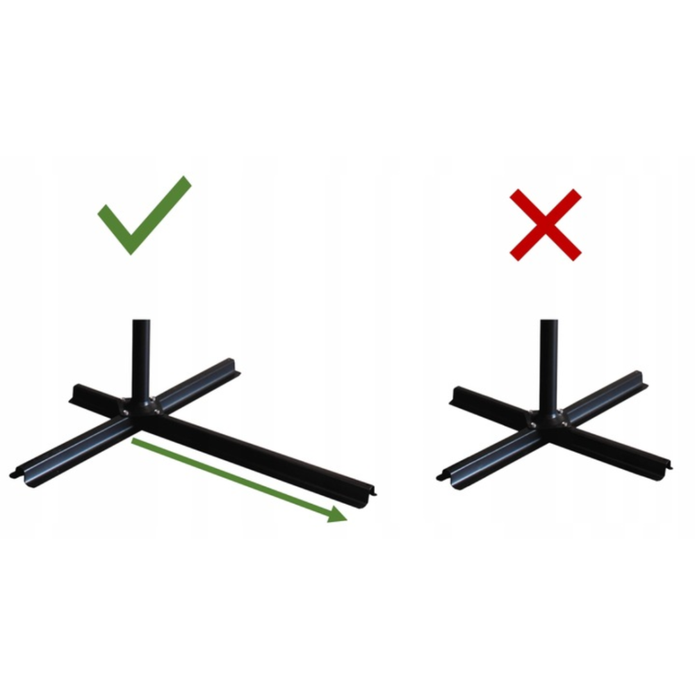 Парасолька садова Di Volio EMPOLI 300см сіра Київ - фото 9