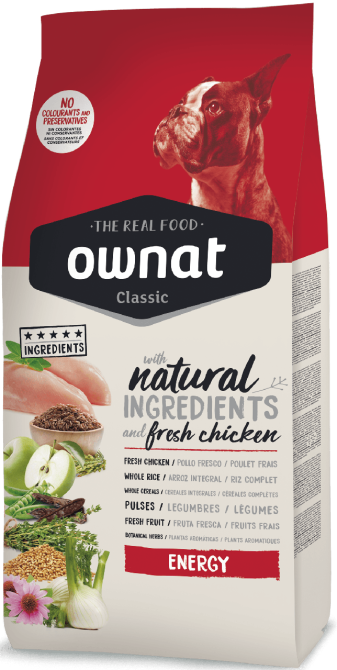 Сухий корм Овнат Ownat Classic Energy (Dog) для дорослих собак з високим рівнем фізичної активності 20 кг Вінниця - фото 1