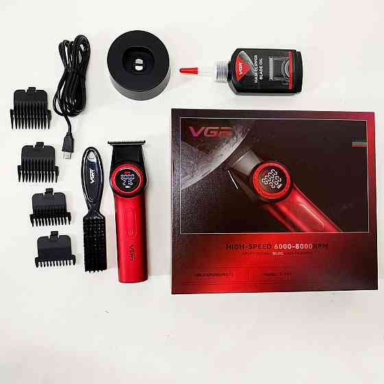 Машинка для стрижки волосся бездротова VGR V-977, Перукарські машинки професійні, Тример бездротовий BE-95 Івано-Франківськ