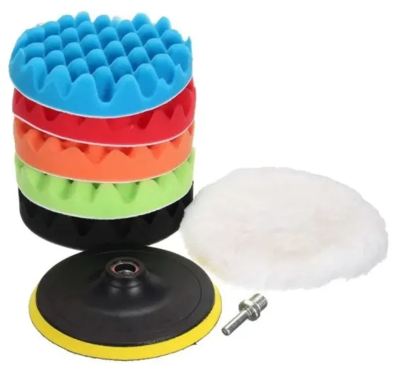 Набор полировальных насадок и диск для дрели, 7 шт. Киев