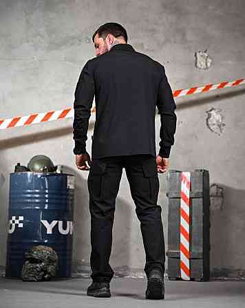 Літній міський тактичний костюм URBAN чорний поліція ПП7691 Одеса