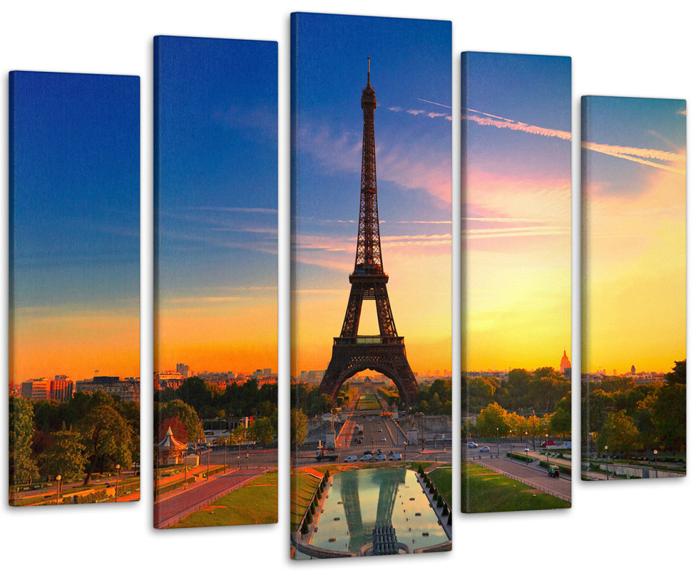 Модульная картина Париж Art-30_5 110x160 см Киев - изображение 1