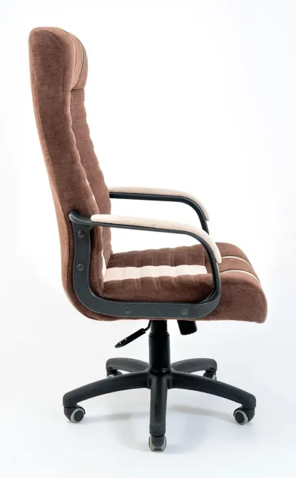 Офісне Крісло Керівника Richman Atlant Misti Пластік М2 AnyFix Шоколадно-бежевий Київ - фото 3