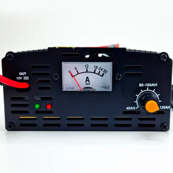 Зарядний пристрій для акумулятора BATTERY CHARGER 20A MA-1220A: імпульсний автозарядник 12V 20A з дисплеєм Одеса