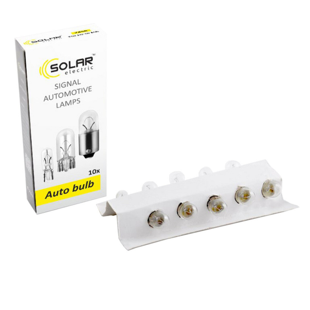 Лампа розжарювання Solar T4W 24V 4W BA9s, 10шт Киев - изображение 1