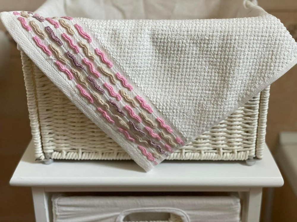 Ecotton Комплект рушників Ecotton 30х50 см махрові 2 шт. серветки для рук 380 г/м² рожевий Pink Коломия - фото 1