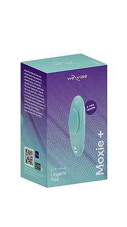 Смарт-вібратор у трусики We-Vibe Moxie+ Aqua, оновлений пульт ДК Sex Aura Київ