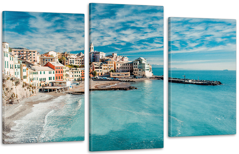 Модульна картина Місто Море Art-29_3 Київ - фото 1