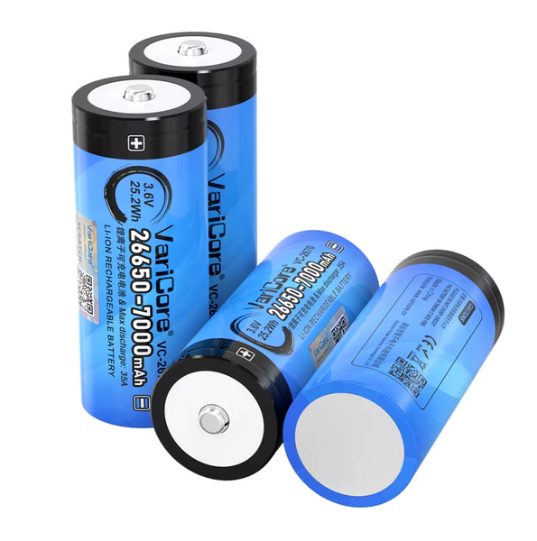 Аккумулятор 26650 VariCore VC-2670 JT Li-ion 7000mAh 3.7V (7-35A) Синий Винница - изображение 4