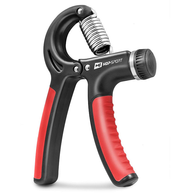 Еспандер регульований Hop-Sport 10-40кг HS-P040HG чорно-червоний Киев - изображение 1