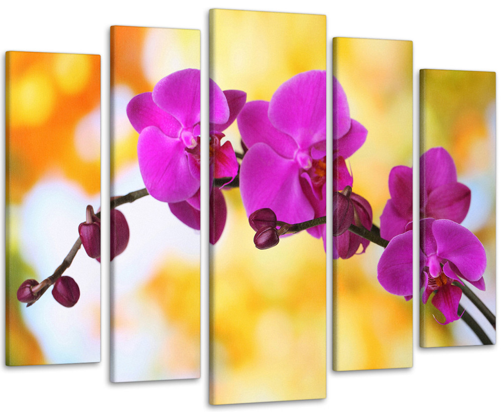 Модульная картина Орхидея Art-128_5 110x160 см Киев - изображение 1