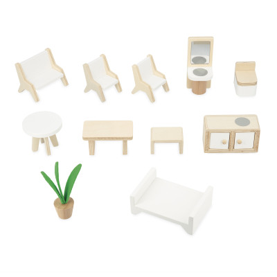 Ігровий набір Janod Ляльковий будинок трьоповерховий (J06617) Вінниця - фото 6