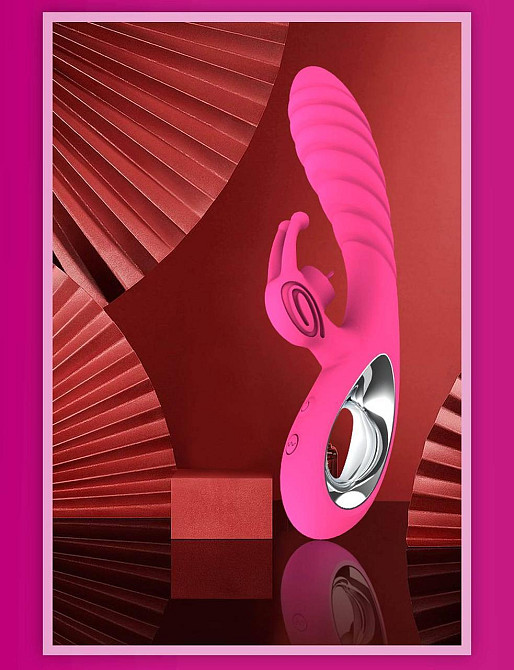 Вібратор Vicky USB Pink Sex Aura Київ - фото 3