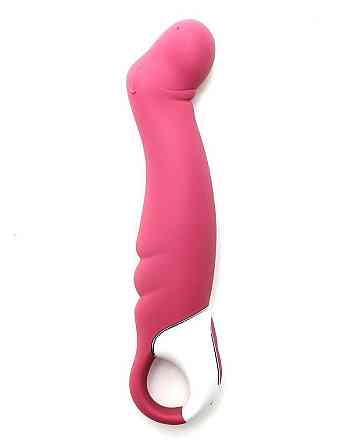 Мощный вибратор Satisfyer Vibes Petting Hippo с гибким стволом, литой силикон, 12 режимов работы Sex Aura Киев