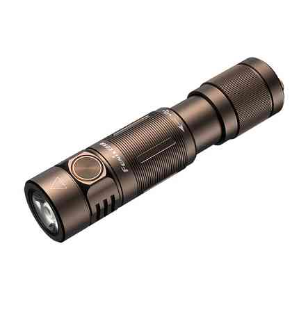 Ручний міні ліхтарик Fenix E05R 400лм Micro-USB (Бронзовий) Вінниця