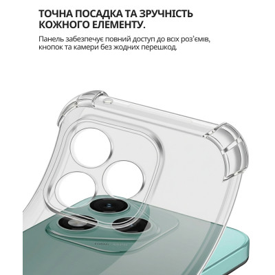 Чехол для мобильного телефона BeCover Anti-Shock Honor 400 Lite Clear (714711) Винница - изображение 3