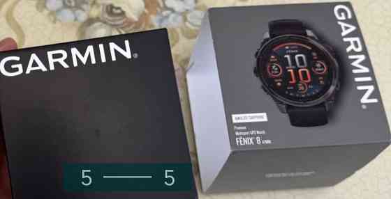Смарт -Часы Garmin Fenix 8 47mm. AMOLED Sapphire Новые! Киев