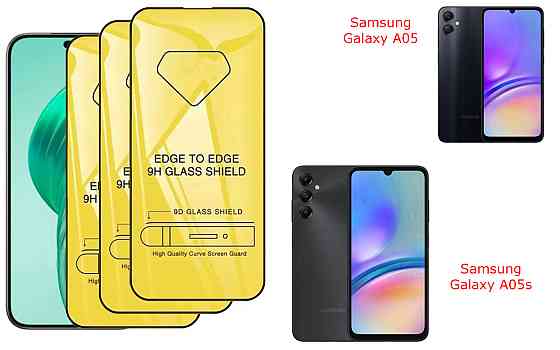 Захисне скло DefenzoGlass для Samsung Galaxy A05, Galaxy A05s – подвійна міцність Київ