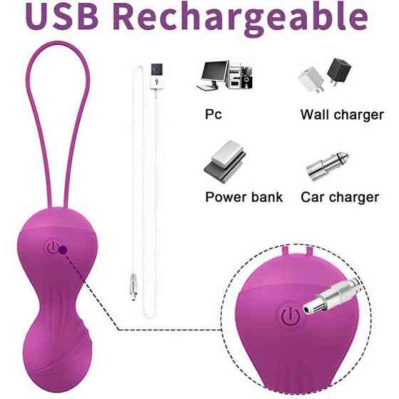 Набор вагинальных шариков с вибрацией 