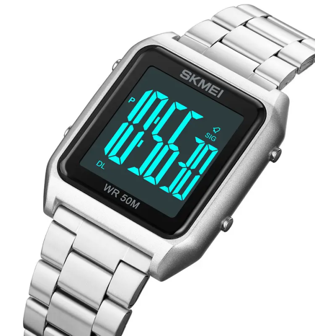 Чоловічий наручний годинник Skmei 1879 (Сріблястий) Вінниця - фото 5