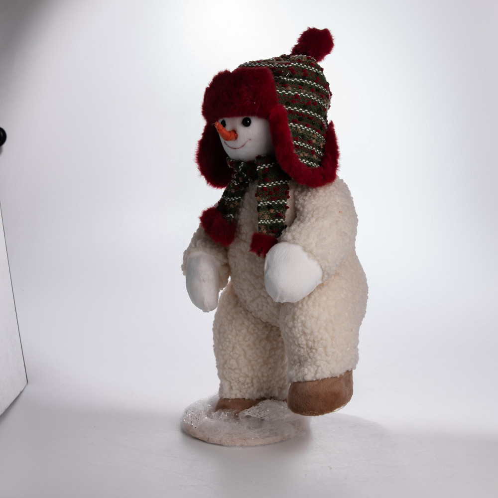 Yiwu Новорічна фігурка Сніговик 21×21×45 (см) CR-4-11 Коломыя - изображение 3