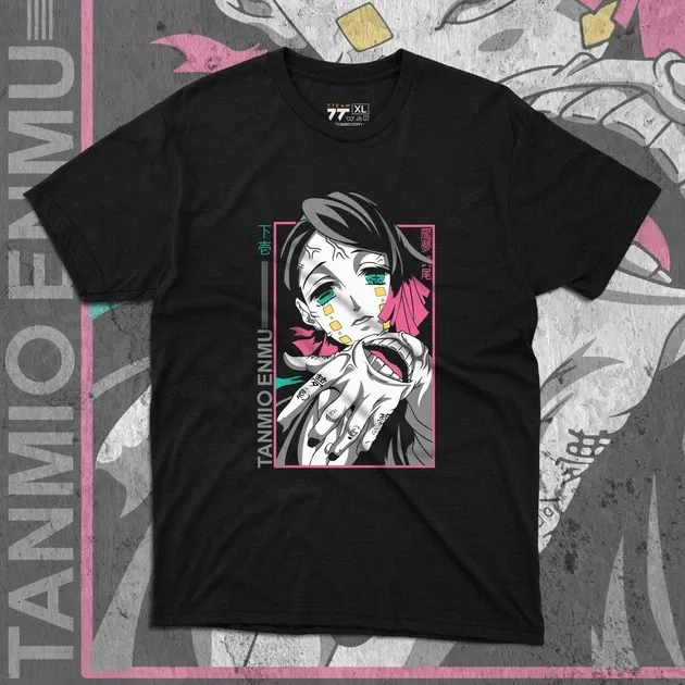 Футболка для подростка мальчика с принтом Клинок, рассекающий демонов Таміо Енму Размер 160 Anime10386 Днепр - изображение 1