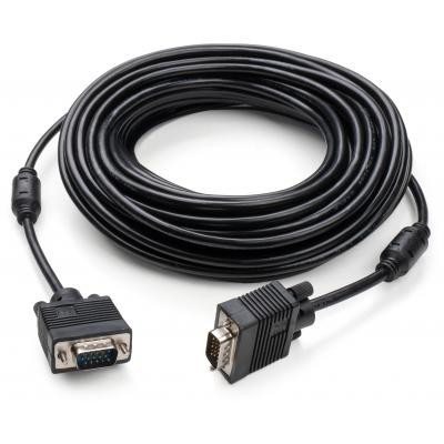 Кабель мультимедийный VGA M to VGA M 15.0m Vinga (VCPVGAF15BK) Винница - изображение 2