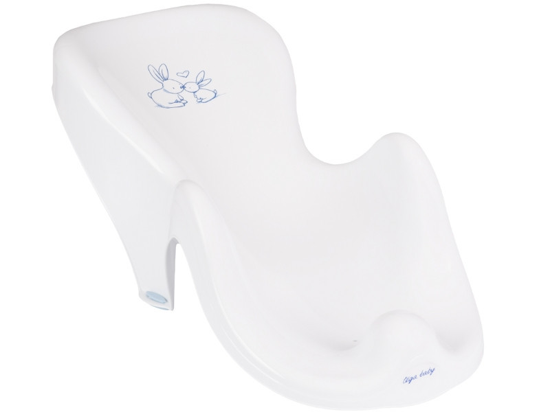 Гірка для ванни антиковзка дитяча Bunny white Киев - изображение 1