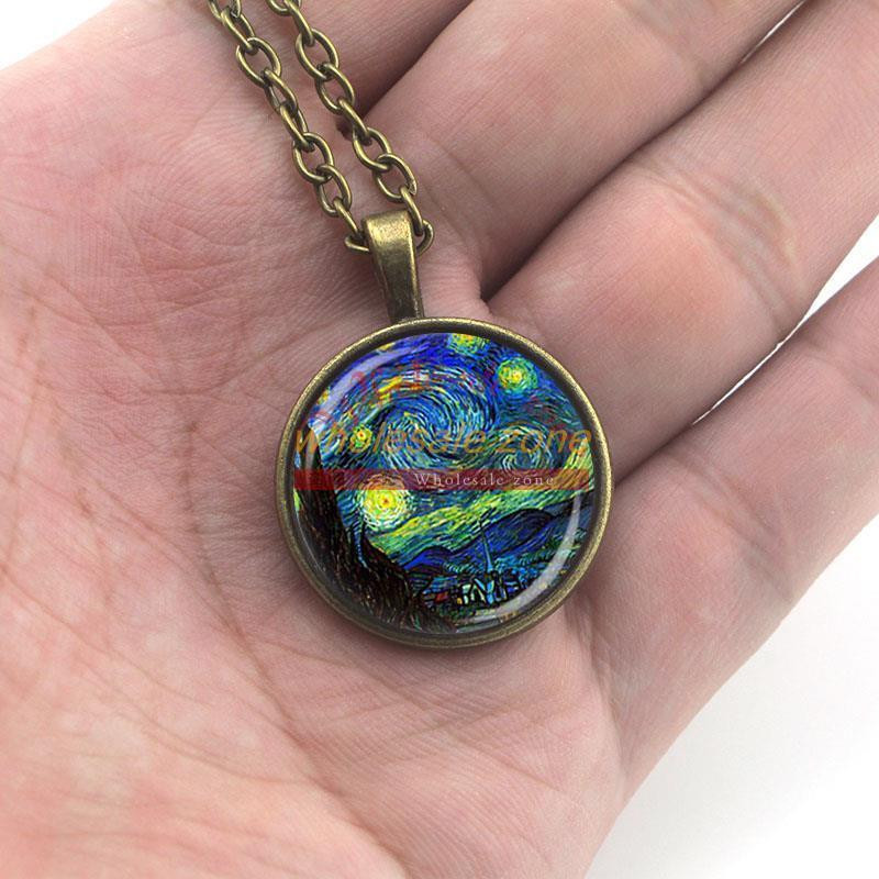Кулон ексклюзивний Ван Гог Зіркова ніч Київ - фото 1