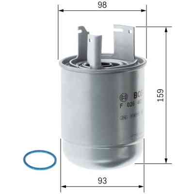 Фільтр паливний Bosch F026402289 Вінниця