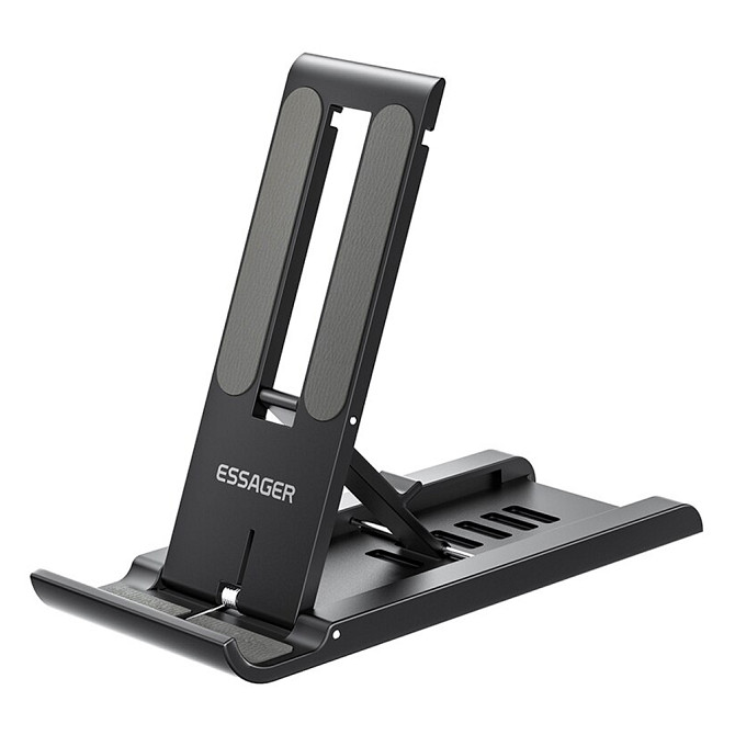 Підставка-тримач Essager Adjustable Mobile Phone Holder для телефона EZJZM FC01 (Чорна) Миколаїв - фото 1