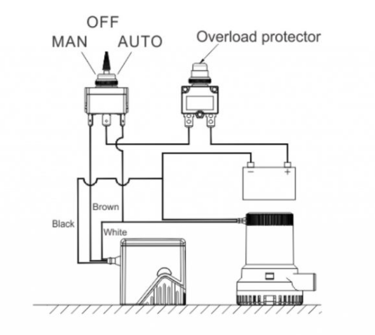 Електромагнітний Поплавковий Вимикач Seaflo Київ - фото 5