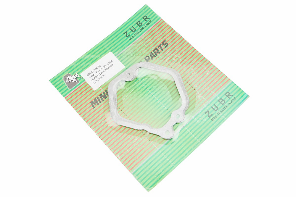 Прокладка кришки головки циліндра (клапанів) 178F Витязь/Кама 2отв., к-кт 5шт Киев - изображение 2