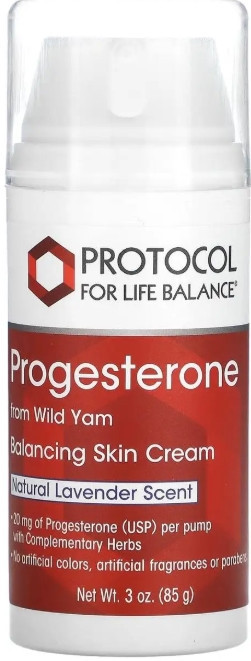 Крем для обличчя із прогестероном Protocol for Life Balance Progesterone From Wild Yam Balancing Skin Cream 85 г Київ - фото 1