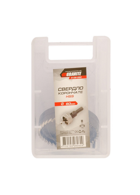 GRANITE Свердло корончасте GRANITE HSS 60 мм 6-08-060 Київ - фото 4