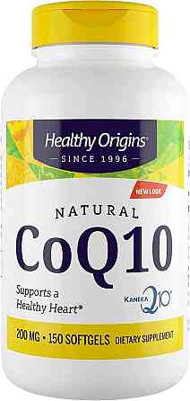 Коензим Q10 Healthy Origins Kaneka Q10 200 мг 150 капсул Київ