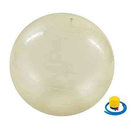 М'яч для фітнесу (фітбол) "HMS" NE-TRN19-65 прозорий 65 см Вінниця