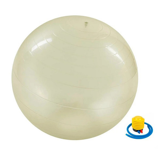 М'яч для фітнесу (фітбол) "HMS" NE-TRN19-65 прозорий 65 см Вінниця - фото 1