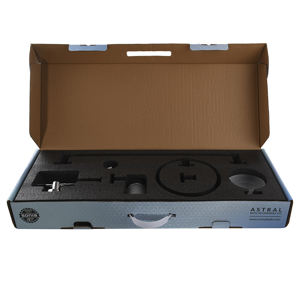 Набір аксесуарів для ванної SONIA ASTRAL KIT( 5 предметів)  183173 Луцк - изображение 13