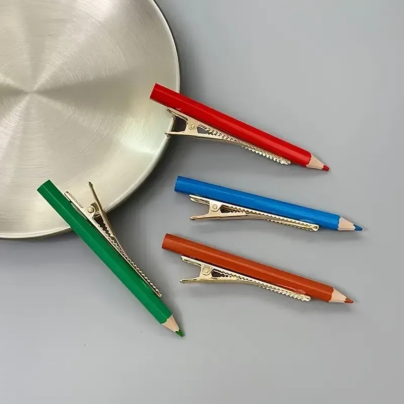 Набор цветных заколок-карандашей – 6 штук Киев - изображение 5