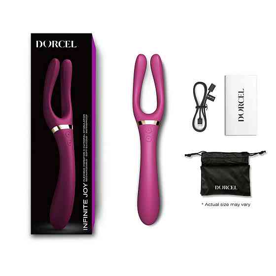 Вибратор-стимулятор Dorcel INFINITE JOY PLUM, многофункциональный, унисекс Sex Aura Киев
