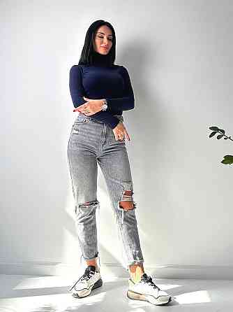 Жіноча тепла базова водолазка "Kelly" оптом| Батал 50-52, Темно-синій Київ