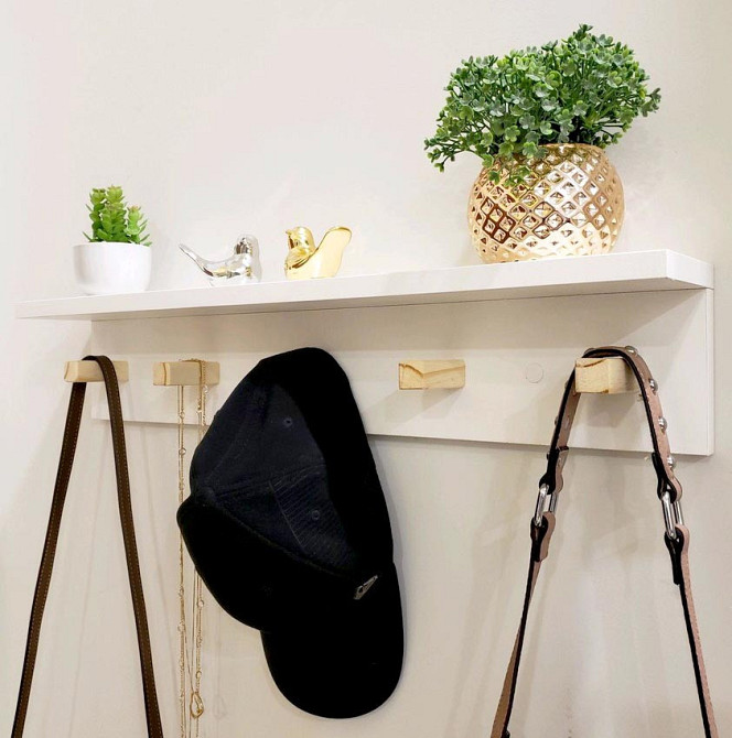 Вішалка для сумок "Делорія 5" зефір-бланже Миколаїв - фото 1